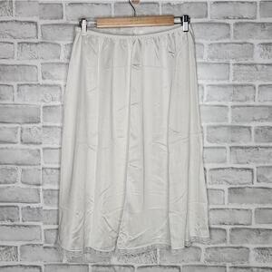 Vintage Briar Creek Volup Half Slip - white, size 1x